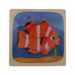 Wooden Puzzle - Fish