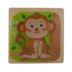 Wooden Puzzle - Monkey