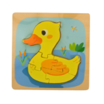 Wooden Puzzle - Duck