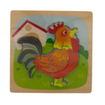 Wooden Puzzle - Chicken