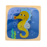 Wooden Puzzle - Sea Horse