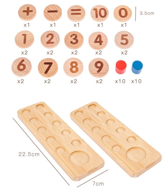 Wooden Number Counting Math Puzzle - Image 5