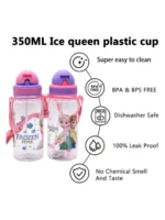 Frozen Water Bottle 350 ml - Pink - Image 2