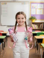 Frozen Water Bottle 350 ml - Pink