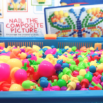 Mushroom Nail Puzzle Mosaic Board Toy - Image 3