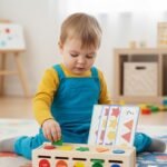 Montessori Wooden Shape Matching Classification Box