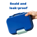 Bento Lunch Box with Spoon and Fork - Image 2