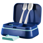 Bento Lunch Box with Spoon and Fork - Image 3