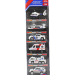 Diecast Alloy Toy Car Set One to Sixty Four Scale - Rescue