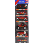 Diecast Alloy Toy Car Set One to Sixty Four Scale - Firefighter