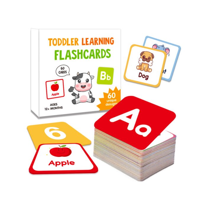 Cognitive Cartoon English Learning Flash Cards – Wonderbox