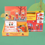 Magnetic Puzzle Board Firefighter