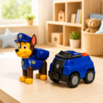 PAW Patrol Character and Rescue Vehicle Toy Set - Chase