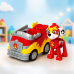 PAW Patrol Character and Rescue Vehicle Toy Set - Marshall