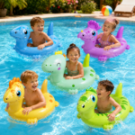 Dinosaur Inflatable Swim Ring for Toddlers
