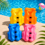Inflatable Life Jacket Kids swim vest Pool & Beach