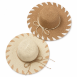 Floppy Wide-Brim Straw Sun Hat - Image 2