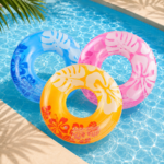 Tropical Print Swim Ring - 91 cm