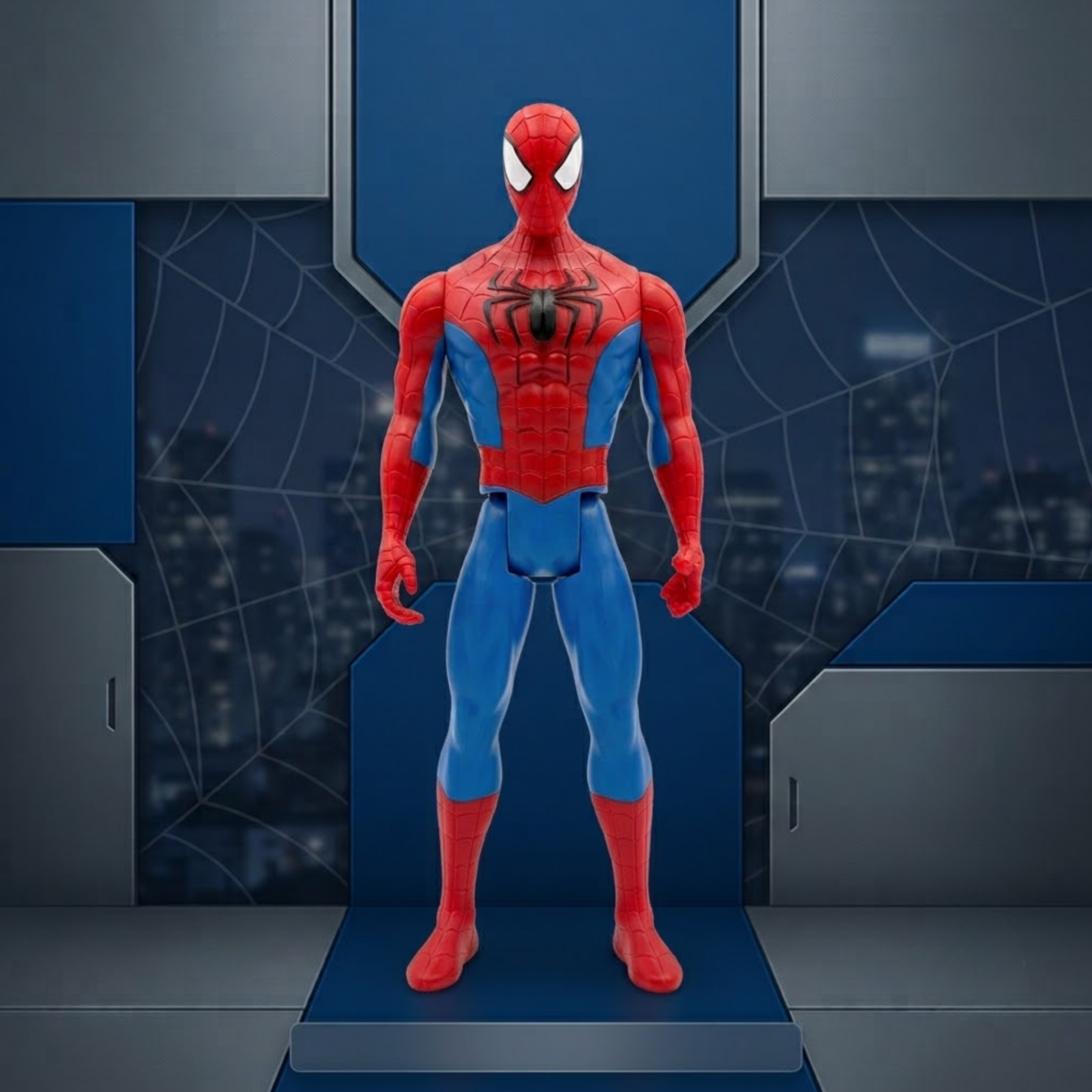 Wonder box logo Spider-Man Superhero Action Figure - Image 1