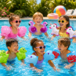 Inflatable Swimming Arm Bands for Kids