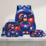 Captain America 16 Inch School Backpack Set - Image 2