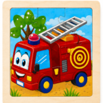 Themed Mini Puzzle - Fire Truck
