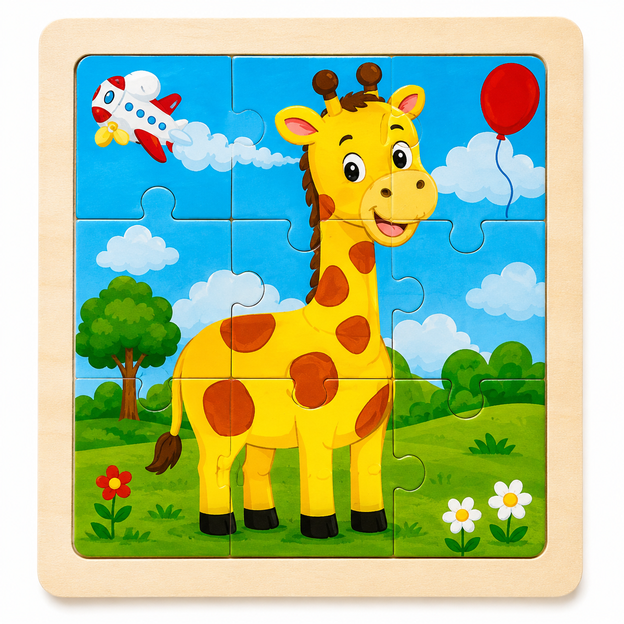 ChatGPT Image Aug 1, 2026, 01_13_38 PM Themed Mini Puzzle - Giraffe - Image 1