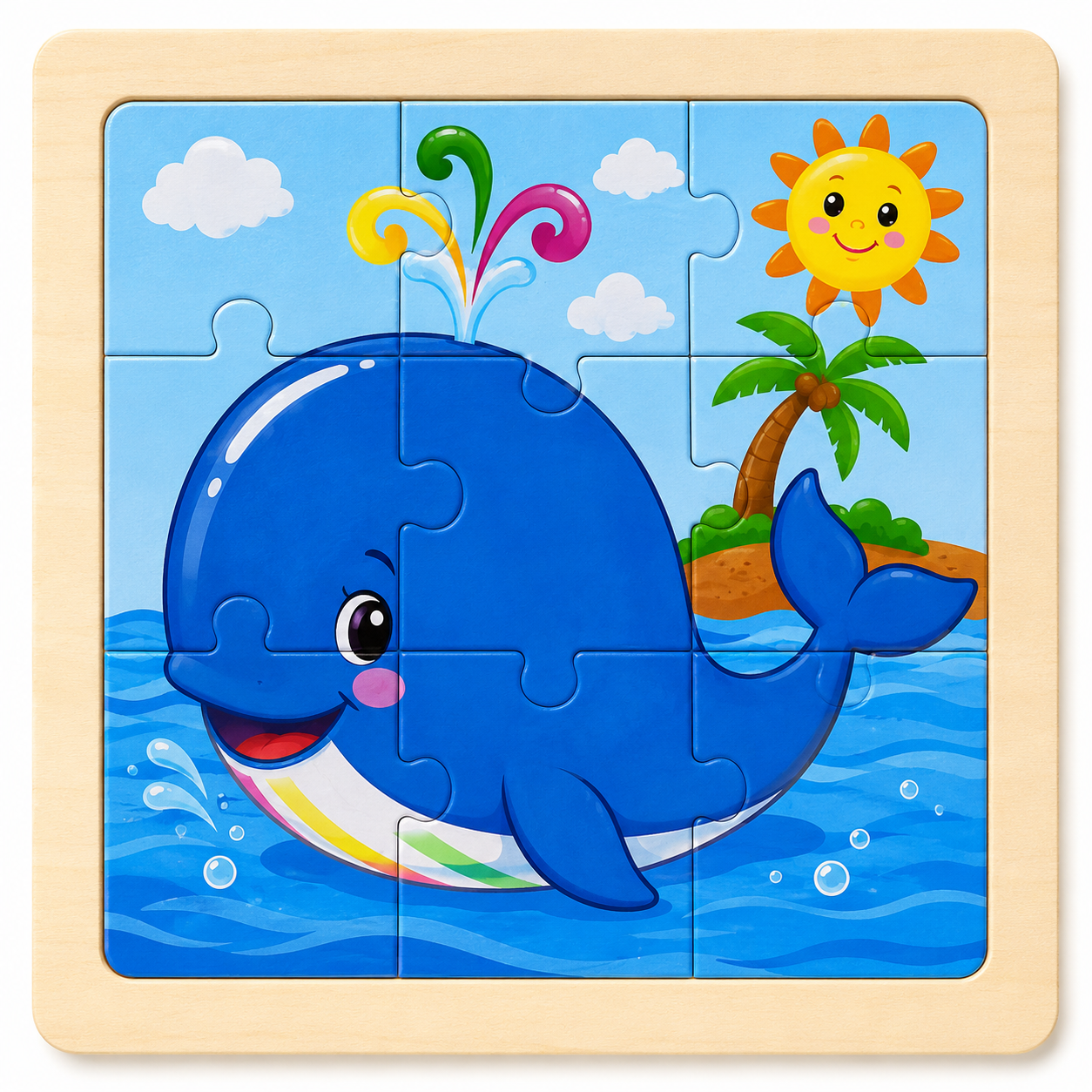 ChatGPT Image Aug 1, 2026, 01_17_05 PM Themed Mini Puzzle - Whale - Image 1