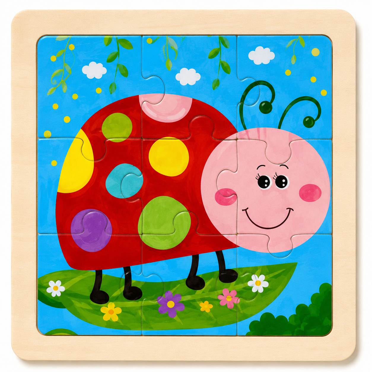 ChatGPT Image Aug 1, 2026, 01_19_21 PM Themed Mini Puzzle - LadyBug - Image 1