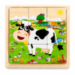 3D Wooden Puzzle - Farm Animals