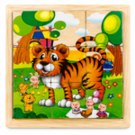 3D Wooden Puzzle - Jungle Animals
