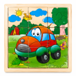 3D Wooden Puzzle - Traffic