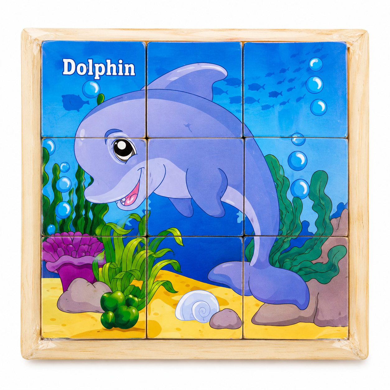 ChatGPT Image Aug 1, 2026, 05_10_05 PM 3D Wooden Puzzle - Sea Animals - Image 1