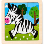 Themed Mini Puzzle - Zebra