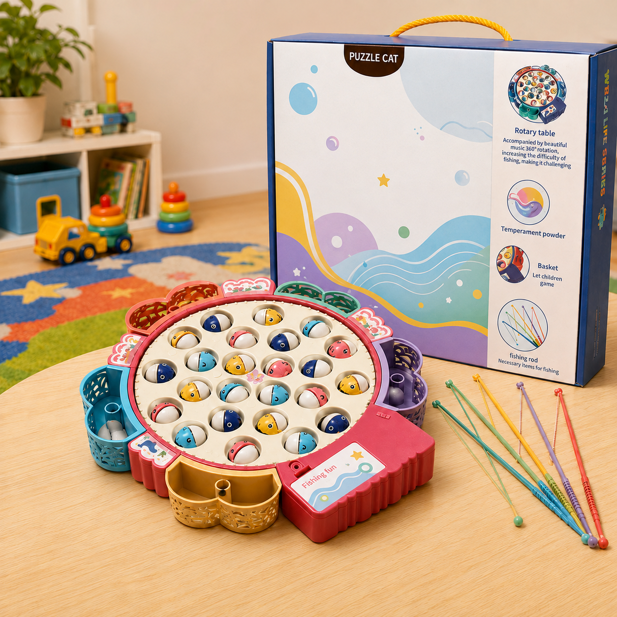 Fishing Fishing game with holes - Image 1