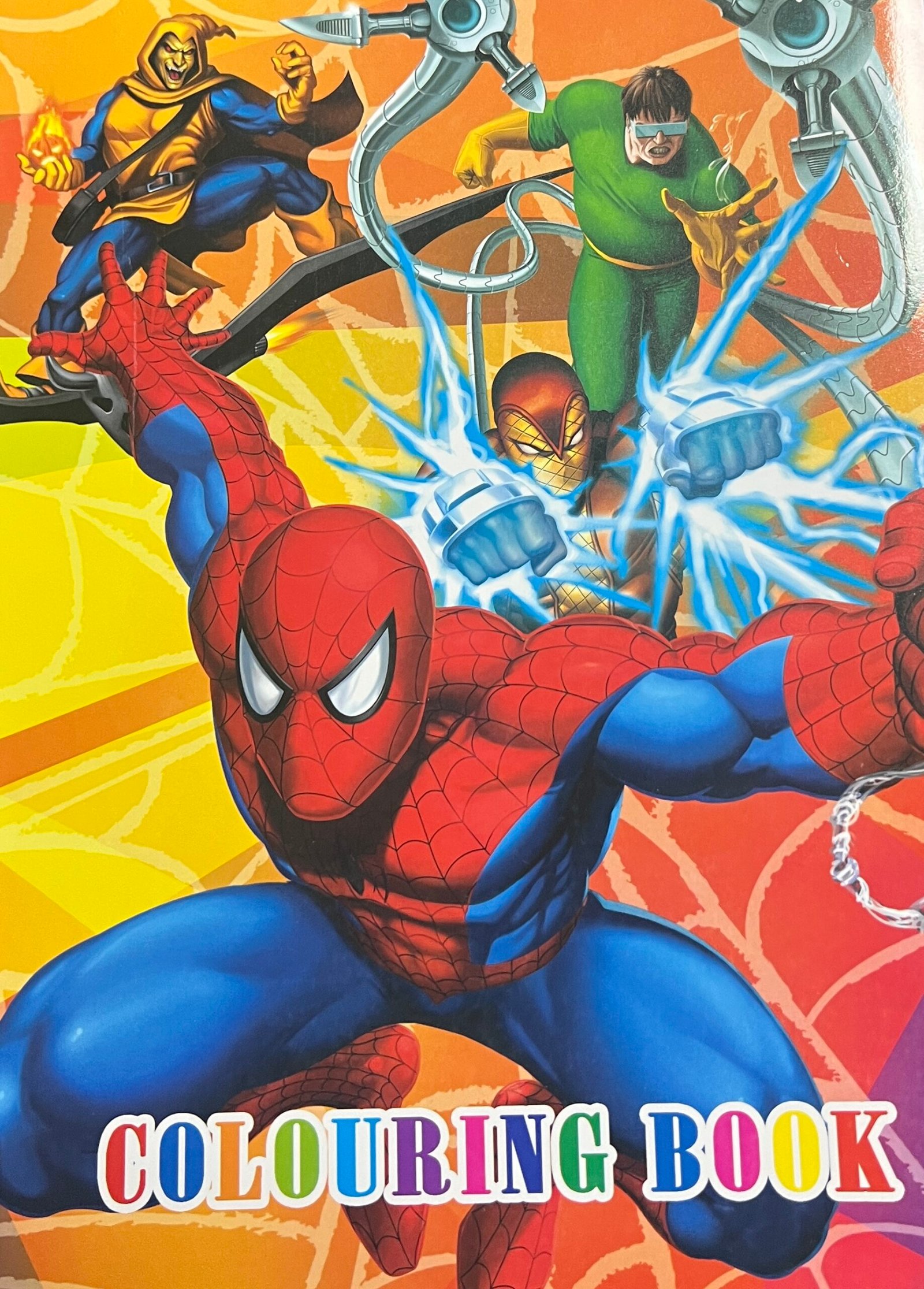 IMG_7678 Spider Coloring Book with Stickers - Image 1