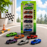 Diecast Alloy Toy Car Set 1:64 - Track Cars