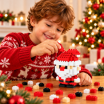 Santa Claus Building Blocks Set – DIY Christmas Construction Toy - Image 2