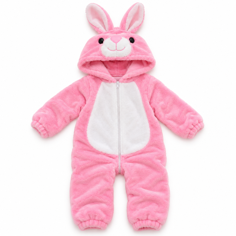 Rabbit Costume for Kids Cute Animal Jumpsuit for Toddlers