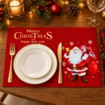 Christmas Felt Fork and Knife Holder for Festive Table Decorations