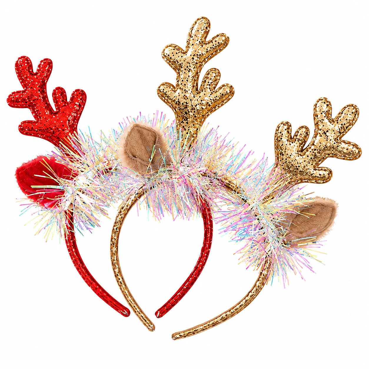 christmas_reindeer_headbands_white_square Christmas Reindeer Headband with Festive Antlers for Holiday Parties