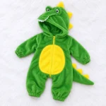 Crocodile Costume for Kids - Animal Jumpsuit Christmas Outfit - Image 2