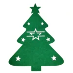 Christmas Felt Fork and Knife Holder for Festive Table Decorations