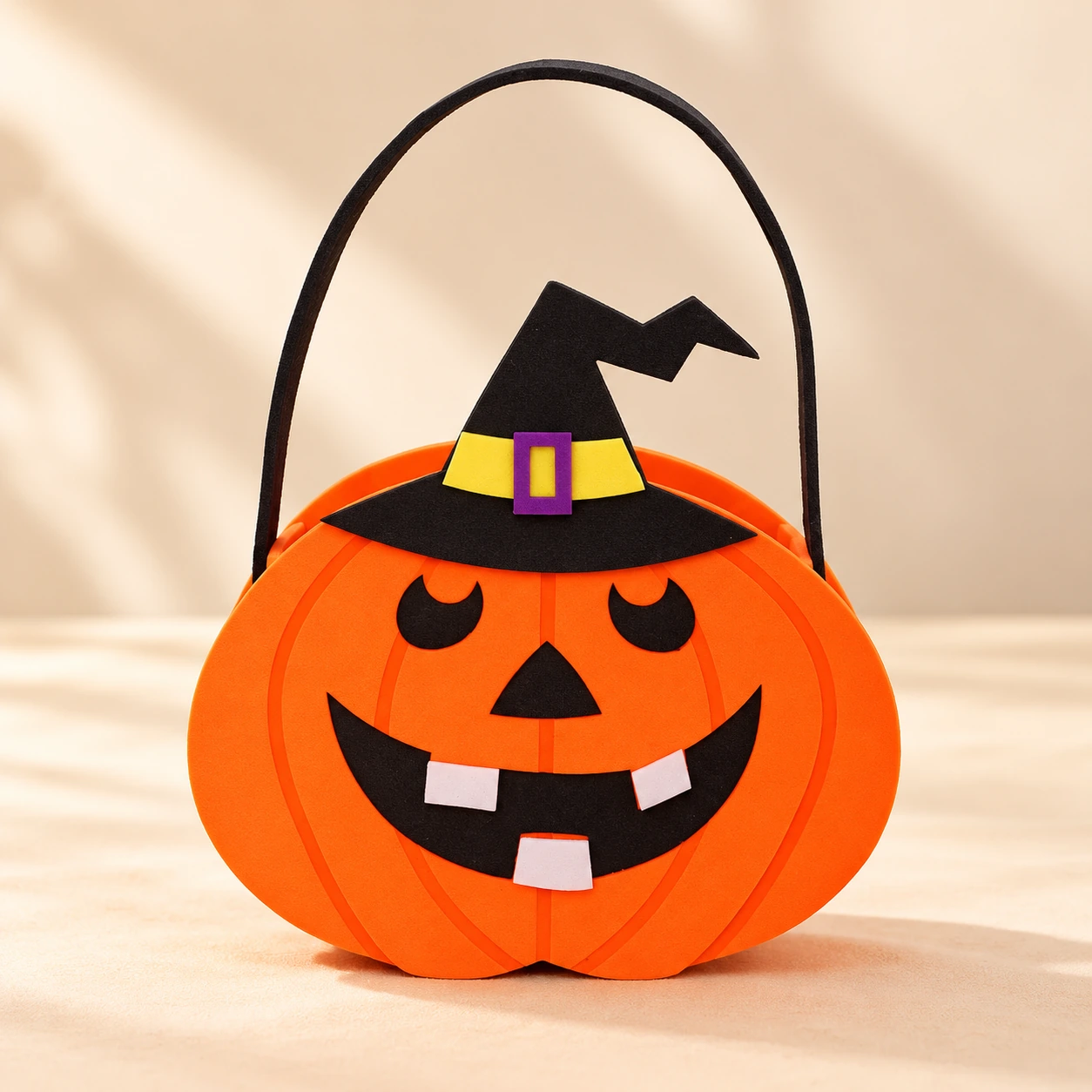 halloween_pumpkin_bag_square Halloween Pumpkin Candy Bucket for Kids Trick or Treat Bag