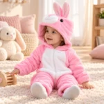 Rabbit Costume for Kids Cute Animal Jumpsuit for Toddlers