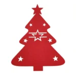 Christmas Felt Fork and Knife Holder for Festive Table Decorations