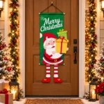 Christmas Santa Claus Cartoon Decorative Flags