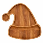 Christmas Santa Hat Serving Tray Snack Cheese and Charcuterie Board